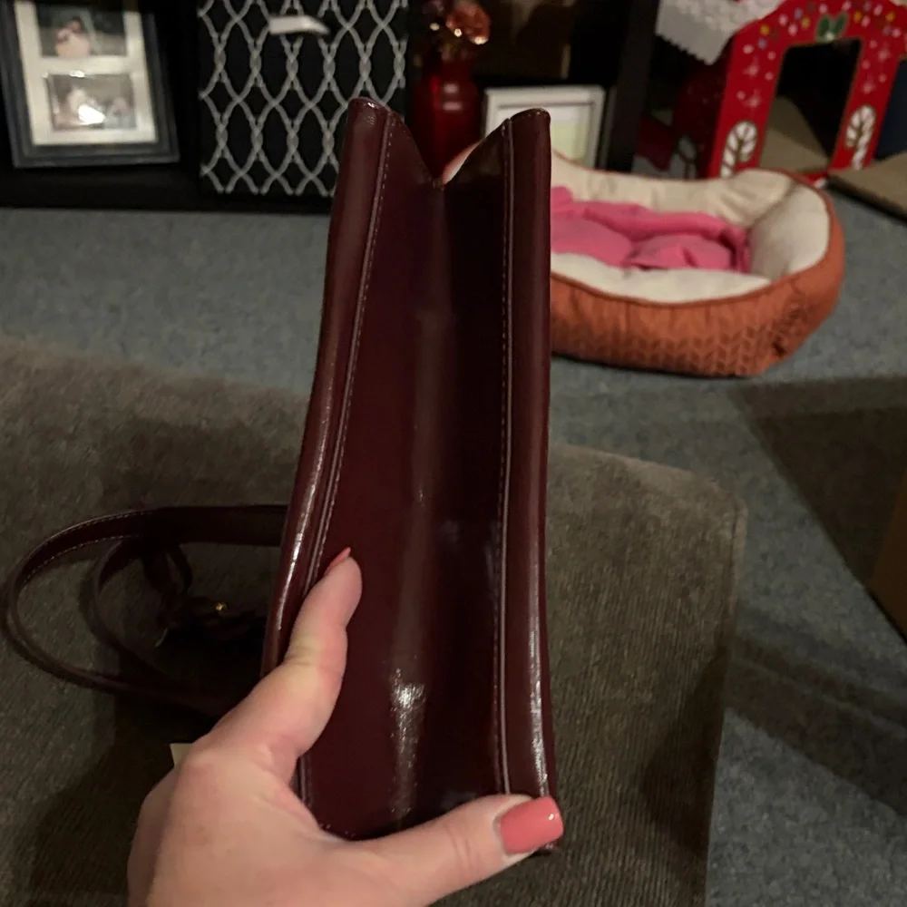 Ted Baker Deep Burgundy Tote Bag - Picture 3 of 8